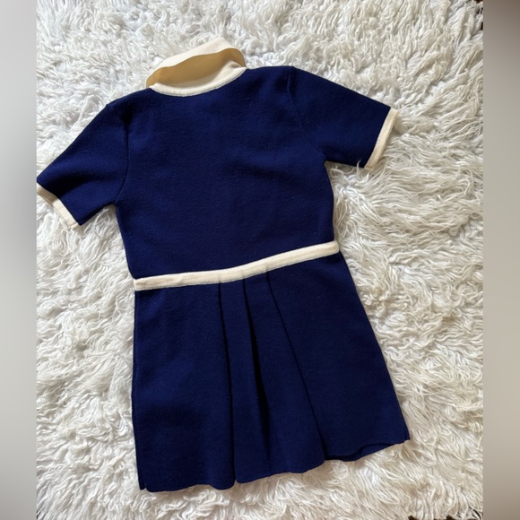Gucci Navy Blue Kids Polo Dress - Picture 5 of 6